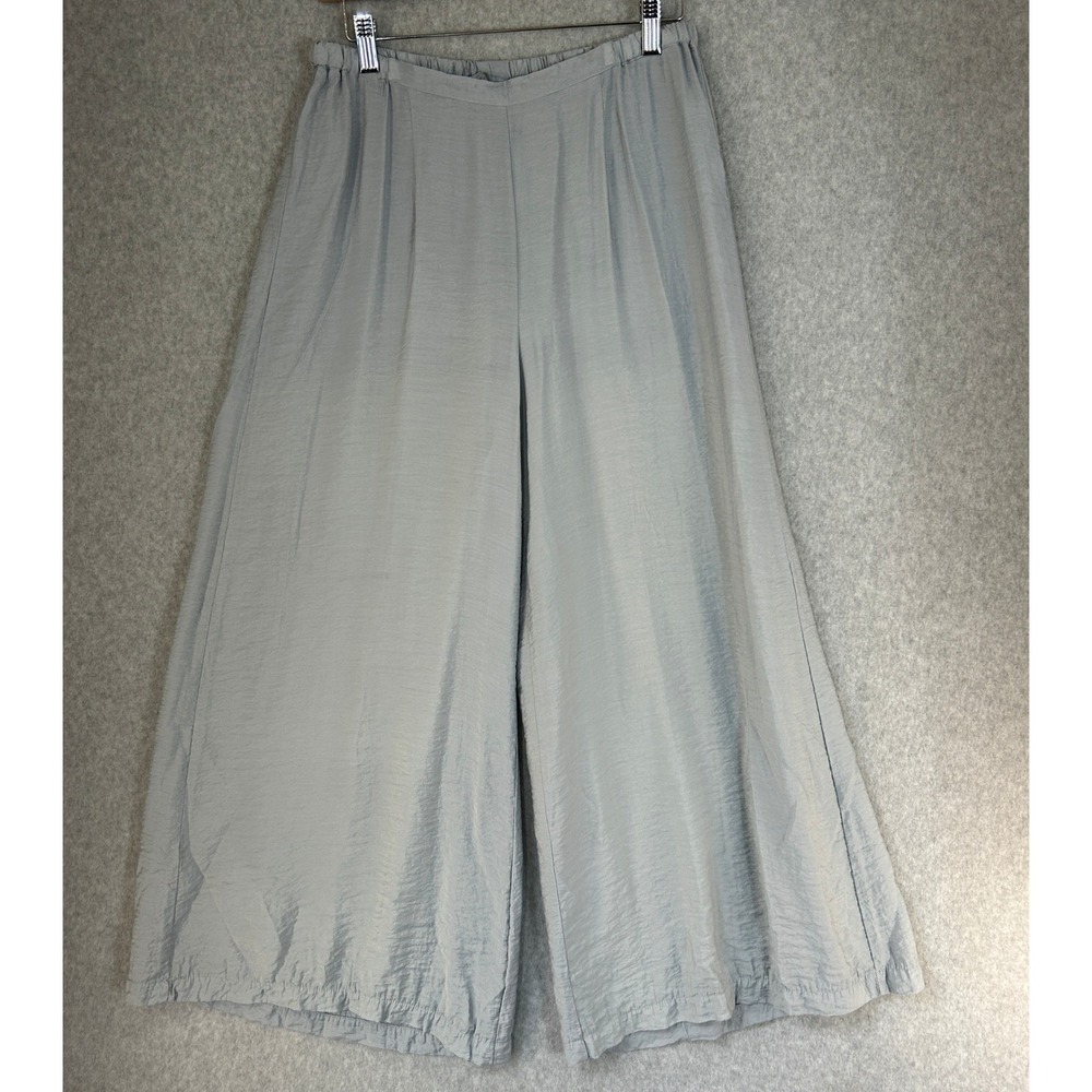 cut loose Light Gray Wide Leg Flow Pants